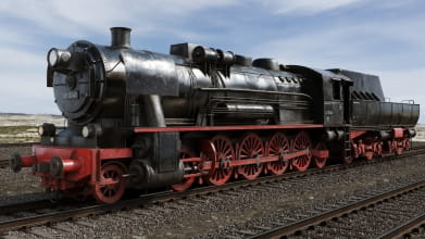 locomotive 12 AM223 Archmodels