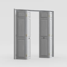 folding doors 122 AM243 Archmodels
