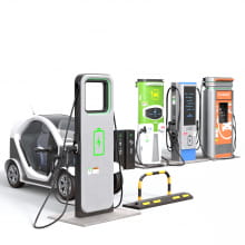 charging station eco car 9 AM285 Archmodels