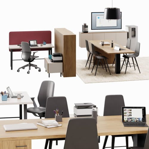 office furniture desk chair table 20 AM288