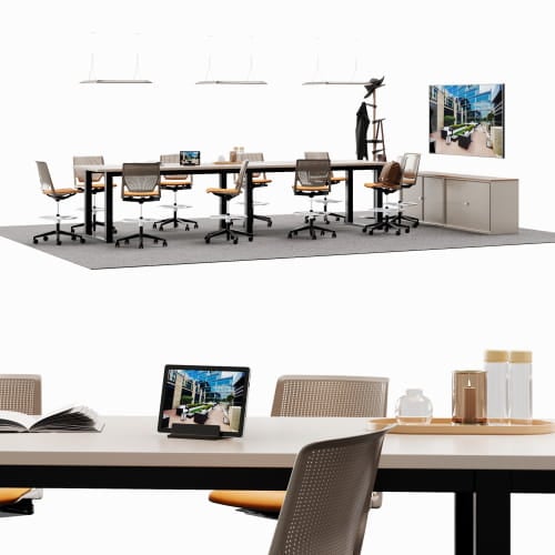 office furniture armchair table tv 34 AM288