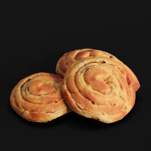 snail buns 6 AM289