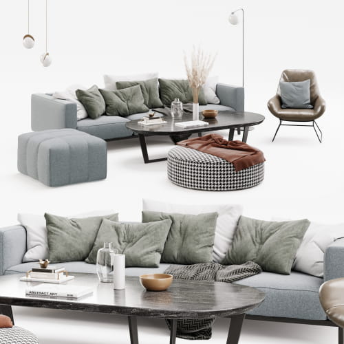 furniture sofa table 01 AM 291