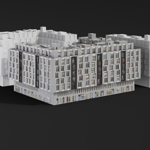 building 6 AM304 Archmodels