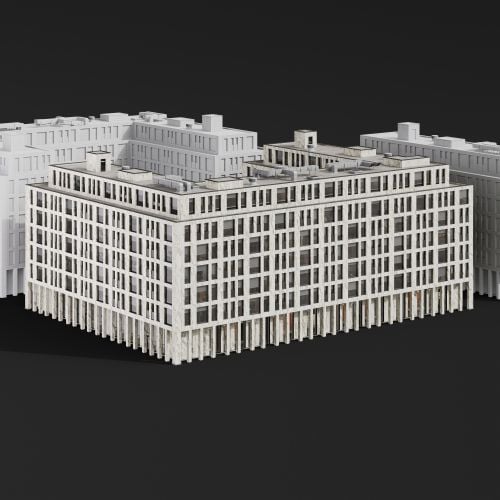 building 10 AM304 Archmodels