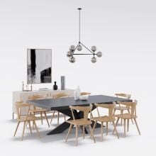furniture table chair 06 AM306