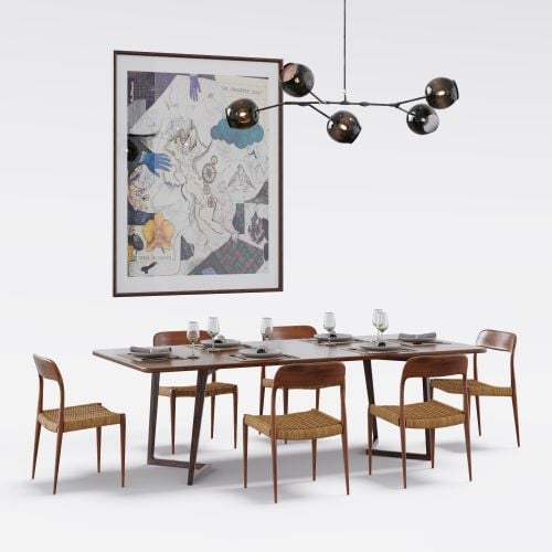furniture table chair 39 AM306