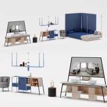 modern bedroom furniture set 005 AM309