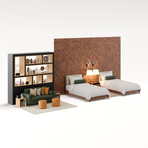 modern bedroom furniture set 007 AM309