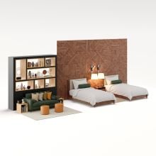 modern bedroom furniture set 007 AM309