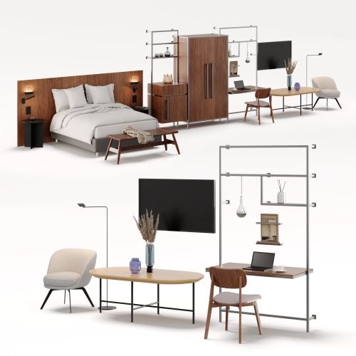 modern bedroom furniture set 010 AM309