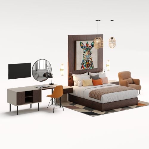 modern bedroom furniture set 014 AM309