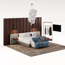 modern bedroom furniture set 016 AM309