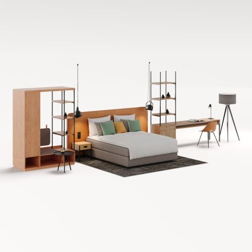 modern bedroom furniture set 021 AM309