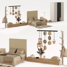 modern bedroom furniture set 025 AM309