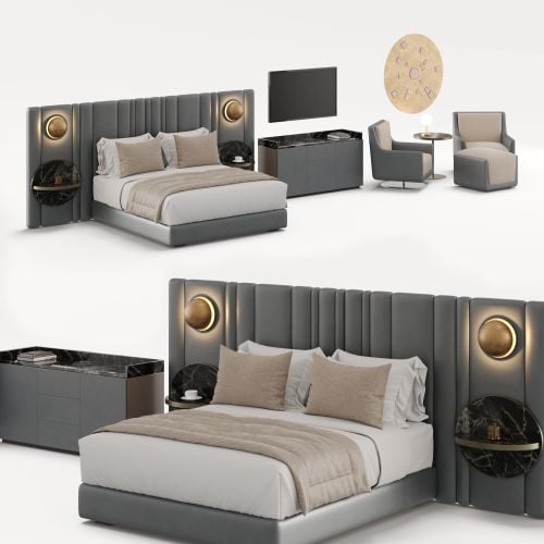 modern bedroom furniture set 026 AM309