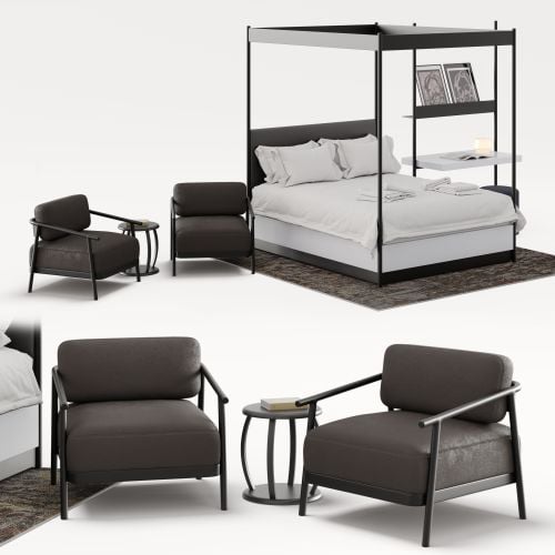 modern bedroom furniture set 027 AM309