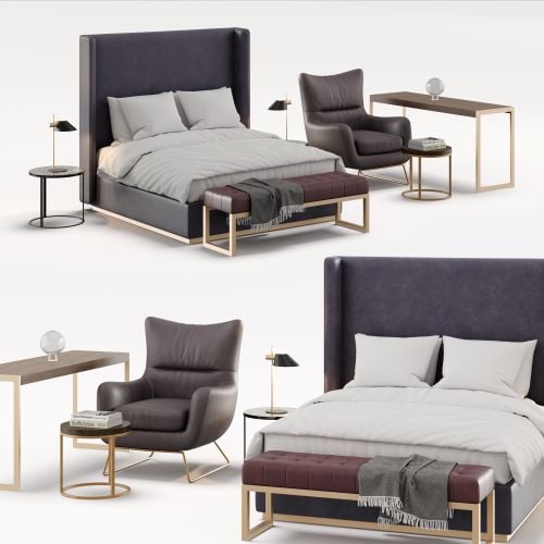 modern bedroom furniture set 028 AM309