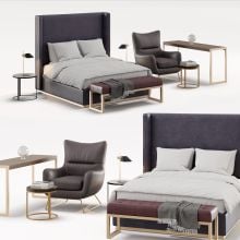modern bedroom furniture set 028 AM309