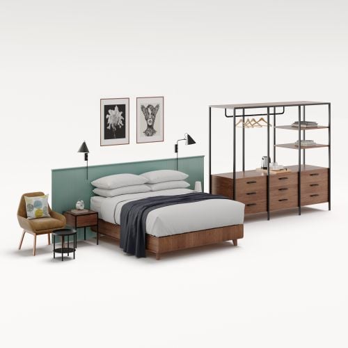 modern bedroom furniture set 029 AM309