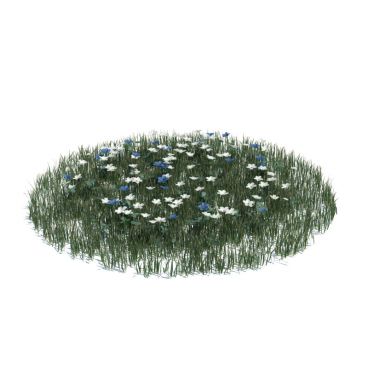 simple grass large 123 AM124 Archmodels