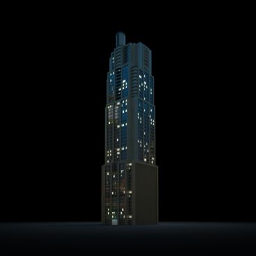 skyscraper 61 AM103 Archmodels