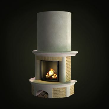 fireplace 51 AM97 Archmodels