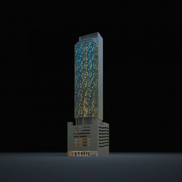 skyscraper 46 AM103 Archmodels