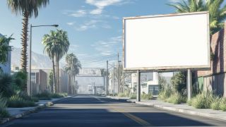 3D models of street elements - design of roads, bus stops and public places in 3D