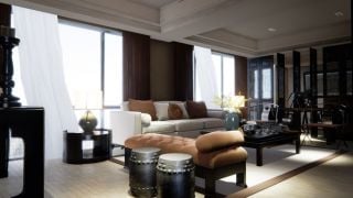 Exterior and interior scenes made in Unreal Engine 4