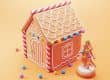 Gingerbread House Blender 3D Tutorial