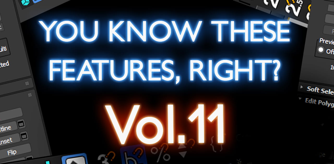 Known Unknown Depths Of 3ds MAX - Vol.11
