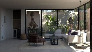 Making of 3d scene: "Free from everywhere"