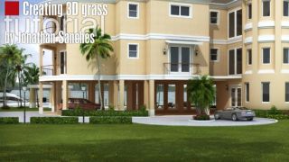 Creating 3D grass