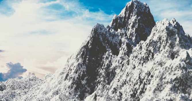 to Create Mountains in Blender -