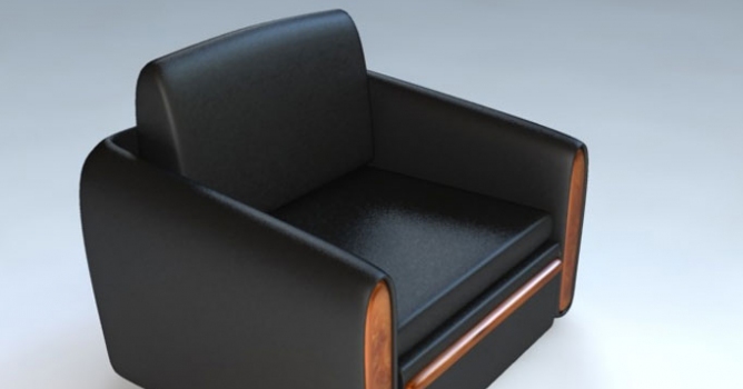 Modeling - Basic armchair
