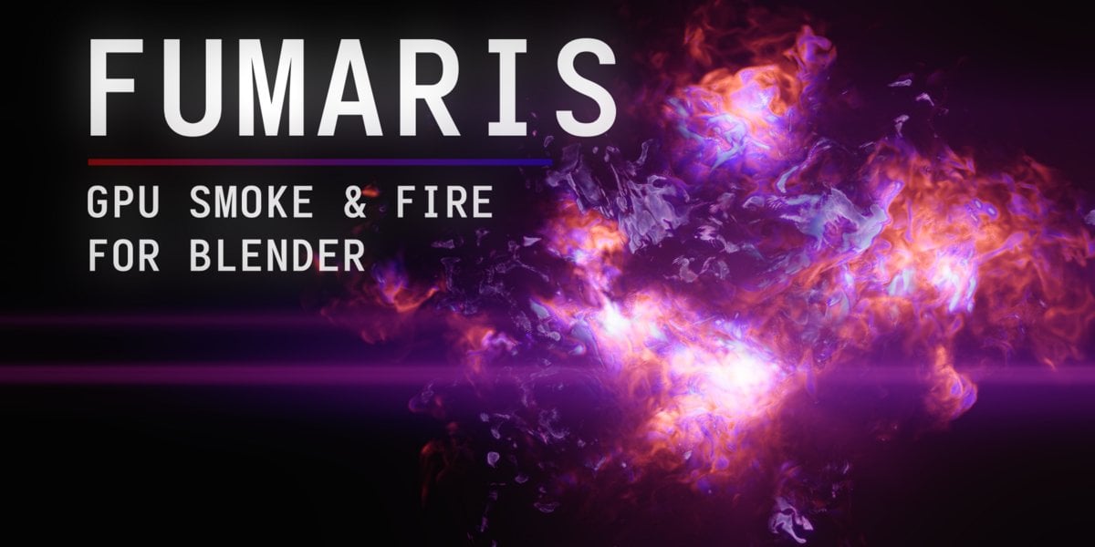 Fumaris Brings GPU-Accelerated Smoke and Fire to Blender Without Leaving the Viewport