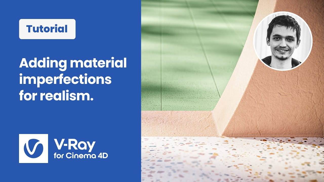 V-Ray: Adding material imperfections for realism