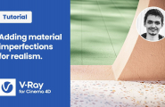 V-Ray: Adding material imperfections for realism