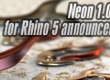 Neon 1.0 interactive 3D viewport plug-in for Rhino 5 announced