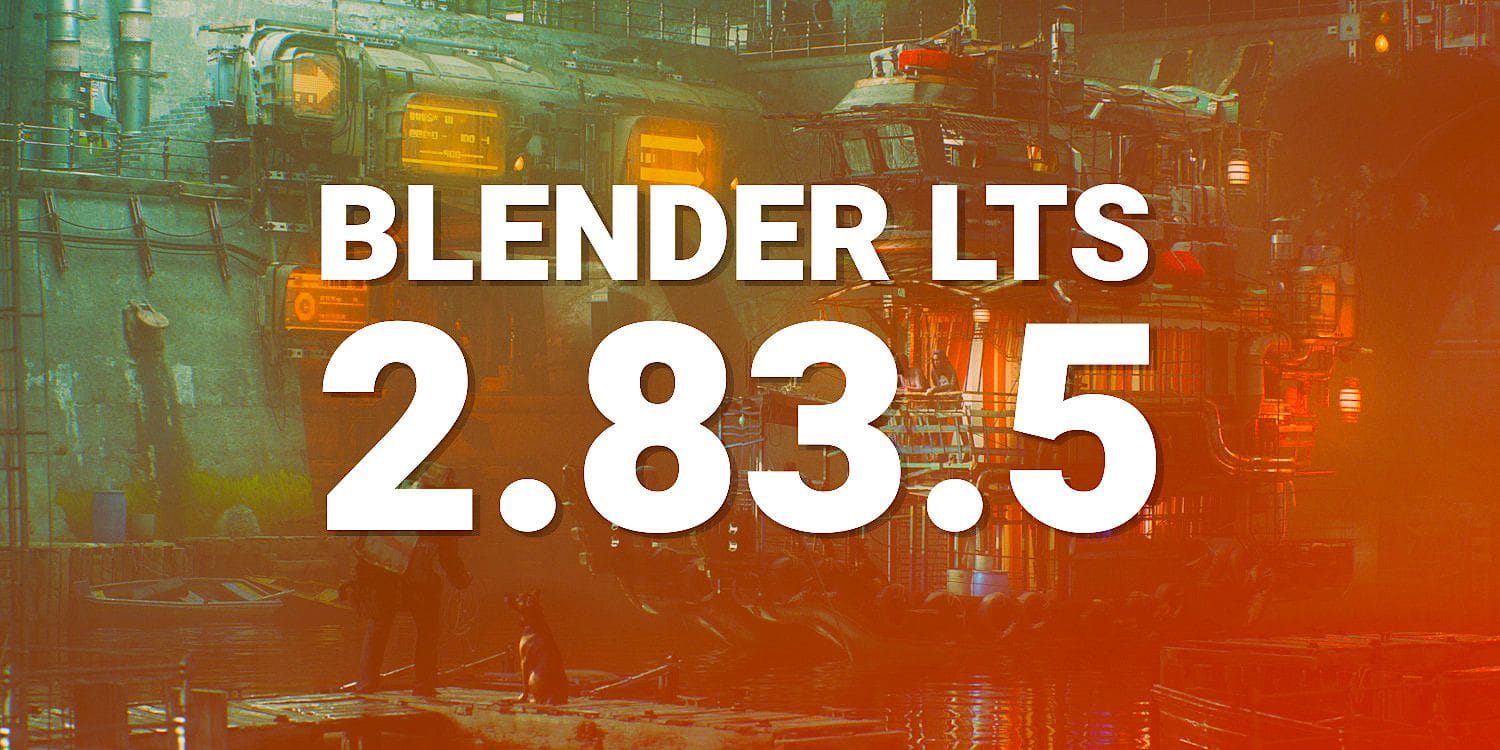 Blender LTS 2.83.5 is out!