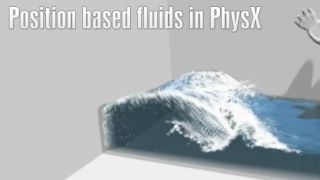 Position based fluids in PhysX