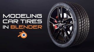 Modeling Car Tires in Blender