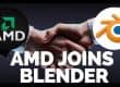 AMD joins as Blender Development Fund patron