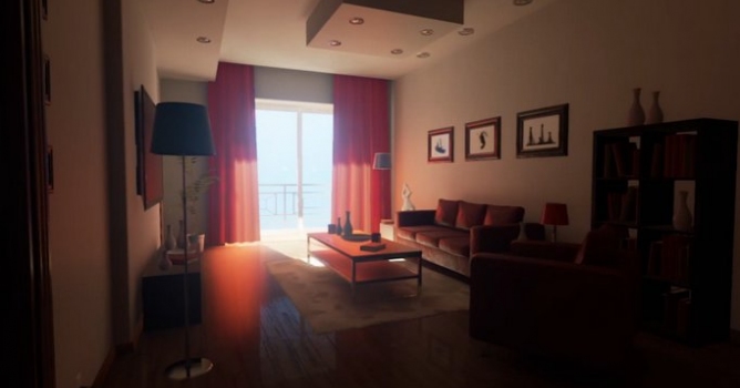 Real-time Global Illumination with Enlighten and UE4