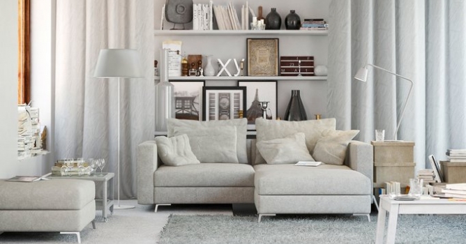Making of white living room - Tip of the Week
