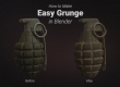 How to Add Easy Grunge in Blender 