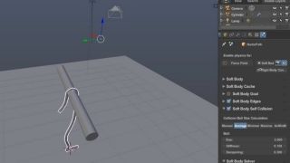 Quick Noodle Physics in Blender Tutorial 