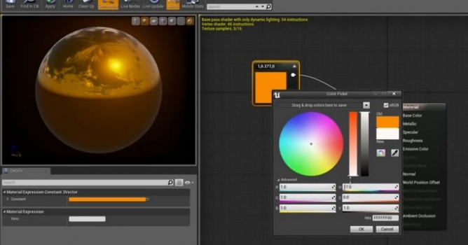 Creating a Basic Material in Unreal Engine