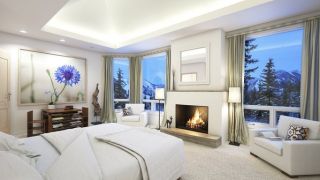 Making of a bedroom with fireplace - Tip of the Week